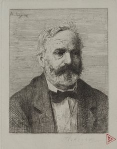 Victor Hugo by Alphonse Legros