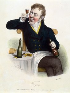 The Wine Taster by Alphonse Leon Noel