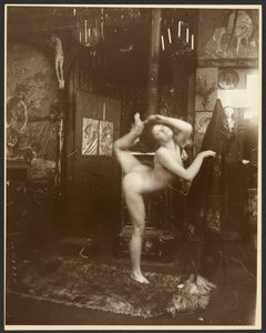 Nude Female Model as Ballerina, Paris