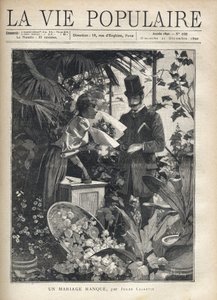 An elegant man buys flowers in a florist