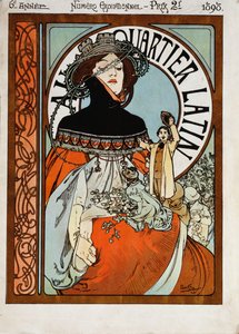 In the Latin Quarter, 1898