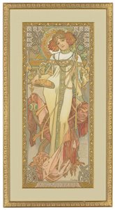 Four Seasons: Autumn by Alphonse Mucha