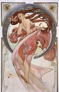 La Danse - by Mucha