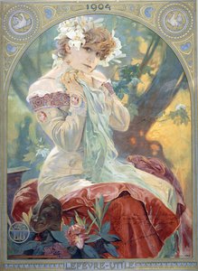 Sarah Bernhardt in the Role of Princess Lointaine