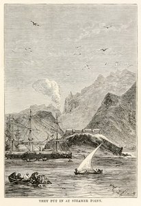 They put in at Steamer Point, from 