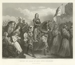 Entry of Joan of Arc into Orleans by Alphonse Marie de Neuville