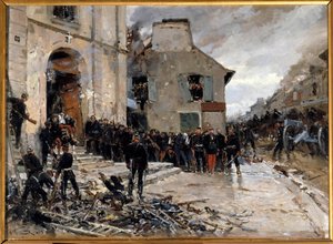 The Battle of Bourget, 30 October 1870