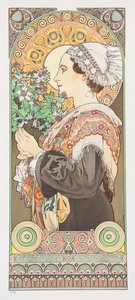 Thistle from the Sands by Alphonse Mucha