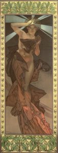 The Morning Star by Alphonse Mucha
