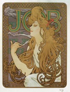 JOB by Alphonse Mucha