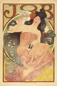 Job, c.1897-98 by Alphonse Mucha