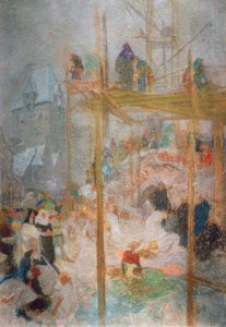 Johann Militsch von Kremsier / Study for Triptych by A. Mucha
