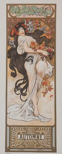 The Seasons: Autumn by Alphonse Mucha