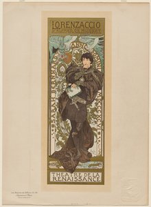 Lorenzaccio by Alphonse Mucha