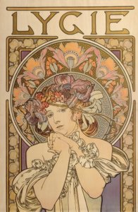 Lygie – Reproduction of Decorative Works by Mucha by Alphonse Mucha