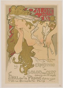 Salon des Cent, March-April 1896 by Alphonse Mucha