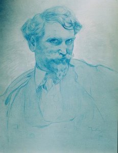 Self-Portrait by Alphonse Mucha