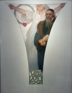 Loyalty – J.A. Komensky by Alphonse Mucha