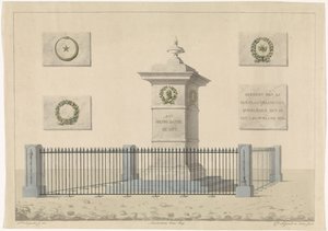 Monument for Henri Daniël Guyot by Alphonse Pierre Giraud