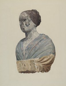 Figurehead from Schooner "Polly" by Alton K. Skillin