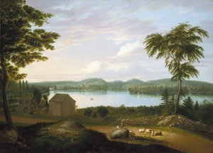 View of Springfield on the Connecticut River, 1819