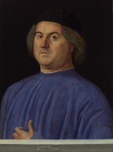 Portrait of a Man by Alvise Vivarini