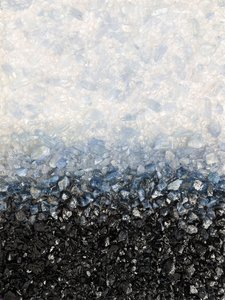 Blue Black Crystal Gradient