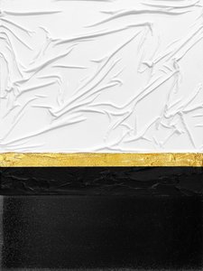 Elegant Gold Black White by Alyson Storms