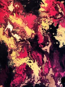 Fiery Abstract Swirls