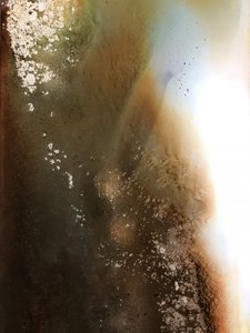 Golden Organic Flow by Alyson Storms