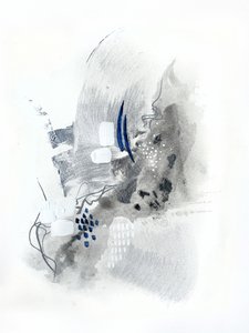 Monochrome Blue Impressions