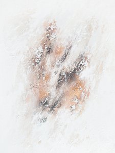 Textured Gold Abstract Flow