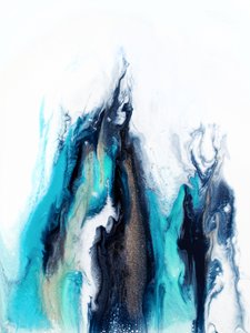 Turquoise Fluid Peaks
