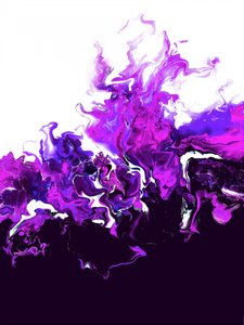 Vibrant Purple Flow