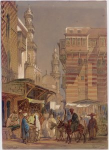 Market Day on the Muizz id-Din li-Lah, Old Cairo