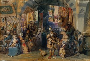 The Bazaar, Constantinople