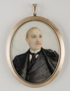 Portrait of a Man, possibly Richard Townsend by Amalia Kussner