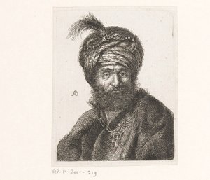 Bust of a Man with a Turban