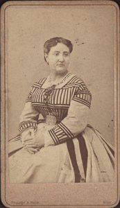 Portrait of the Opera Singer Carlotta Patti, 1835-1889