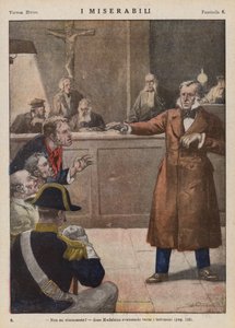 Illustration for Les Miserables by Victor Hugo by Ambrogio Lombardi