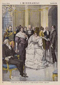 Illustration for Les Miserables by Victor Hugo by Ambrogio Lombardi
