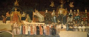 Allegory of Good Government (detail)