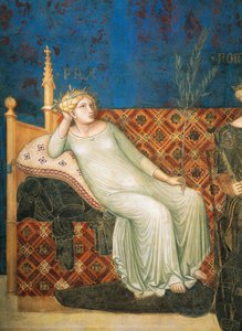 Peace (detail) by Ambrogio Lorenzetti