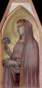 Dorothea of Caesarea or Dorothy (from Virgin and Child Polyptych)