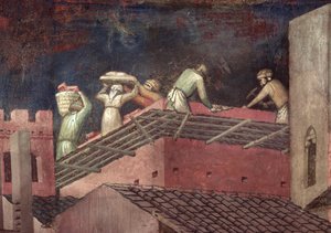 Effects of Good Government in the City (detail)