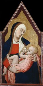 Madonna of the Milk, Between 1325 and 1348 by Ambrogio Lorenzetti
