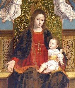 Madonna and Child (detail)