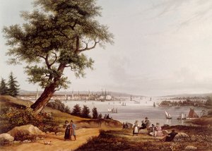 View of the City of New York in 1840