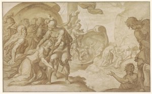 Trachin and Chariclea by Ambroise Dubois