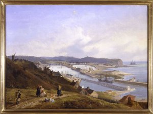 The Port of Boulogne by Louis Garneray, circa 1820